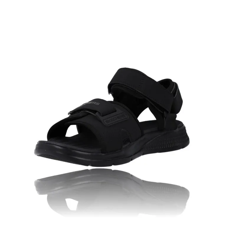 SANDALIAS HOMBRES SKECHERS 229097 GO CONSISTENT SANDAL TRIBUTARY  CóMODAS Y LIGERAS
