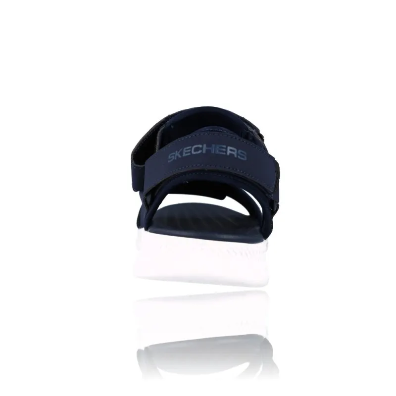 SANDALIAS HOMBRES SKECHERS 229097 GO CONSISTENT SANDAL TRIBUTARY  CóMODAS Y LIGERAS
