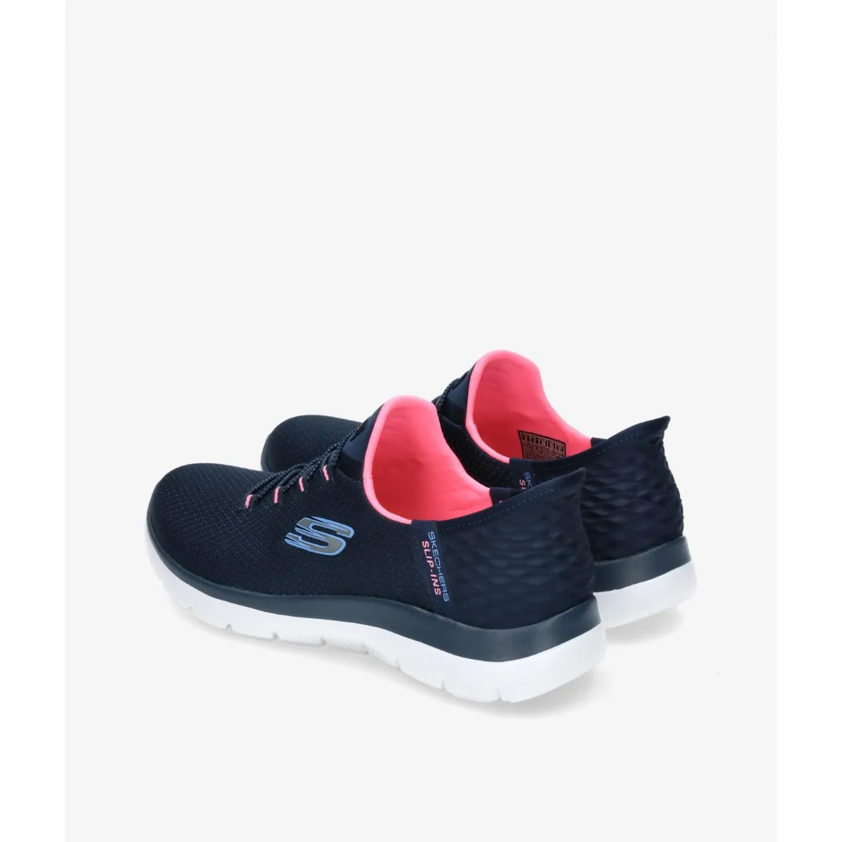 SKECHERS DEPORTIVA MUJER SLIPINS SUMMINTS NEGRO Y MARINO150123