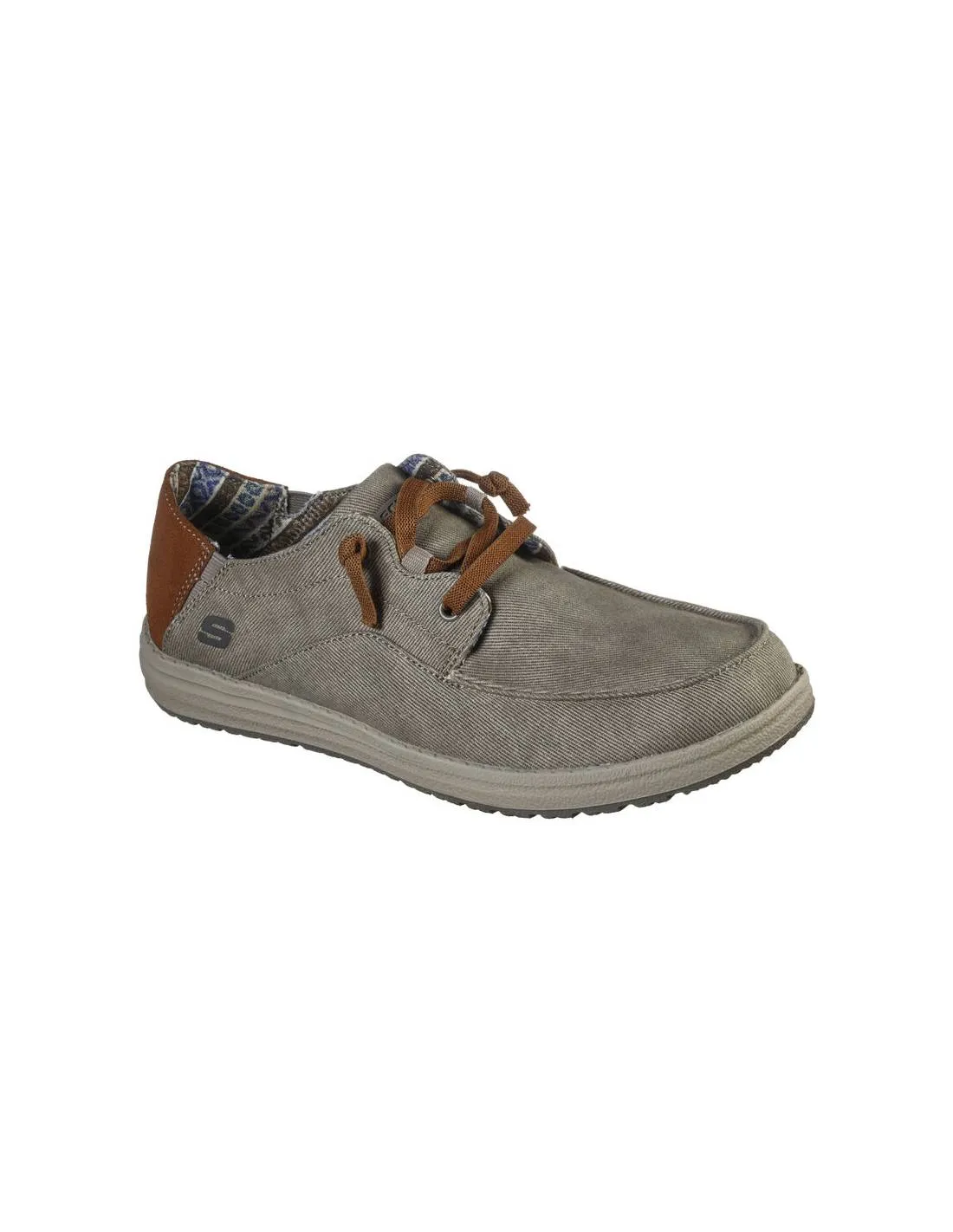 SKECHERS  MOCASíN MELSON PLANON TAUPE