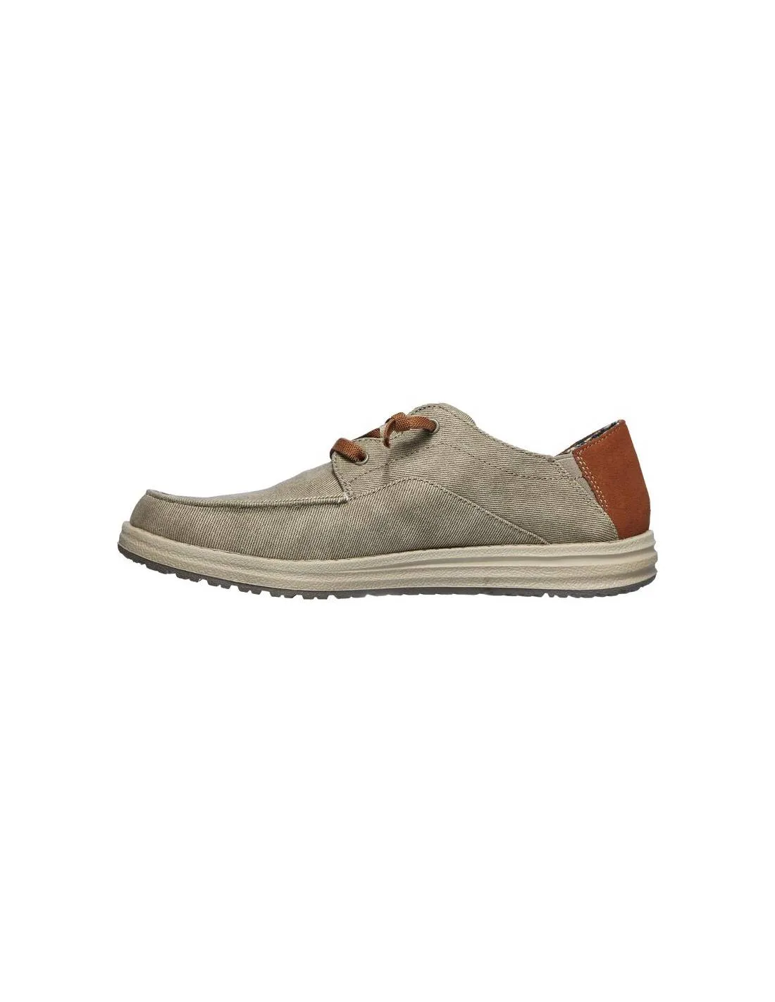 SKECHERS  MOCASíN MELSON PLANON TAUPE