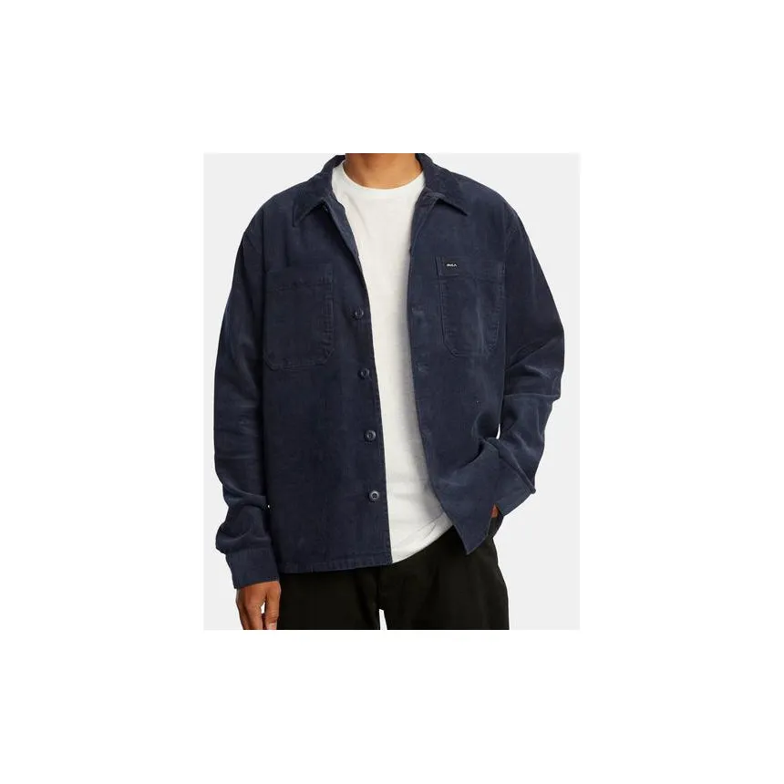 Sobrecamisa de Pana Rvca Corduroy Para Hombre 