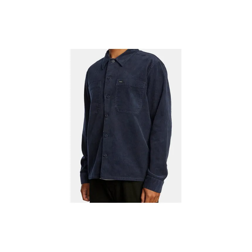 Sobrecamisa de Pana Rvca Corduroy Para Hombre 