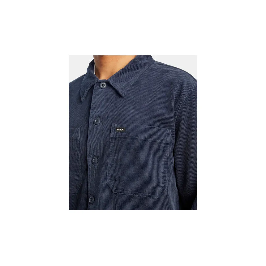 Sobrecamisa de Pana Rvca Corduroy Para Hombre 