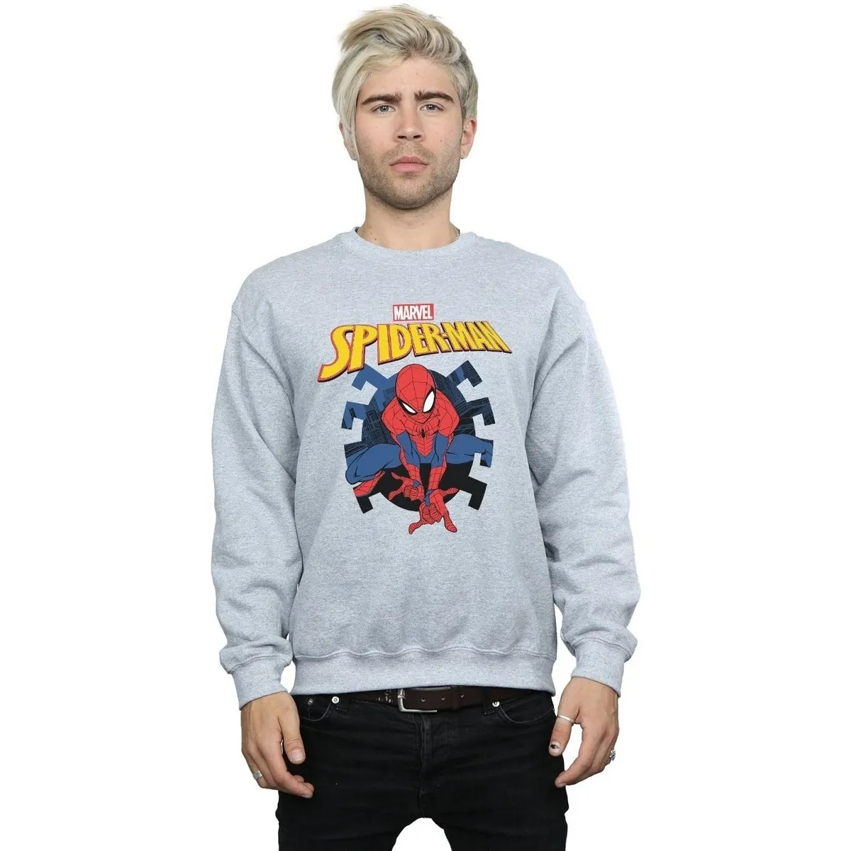 SPIDERMAN WEB SHOOTING EMBLEM LOGO