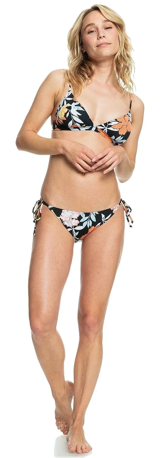 TRAJE DE BAñO ROXY PT BEACH CLASSICS BIKINI TS BOTTOM  XKYB/ANTHRACITE S ISLAND VIBES  WOMEN´S