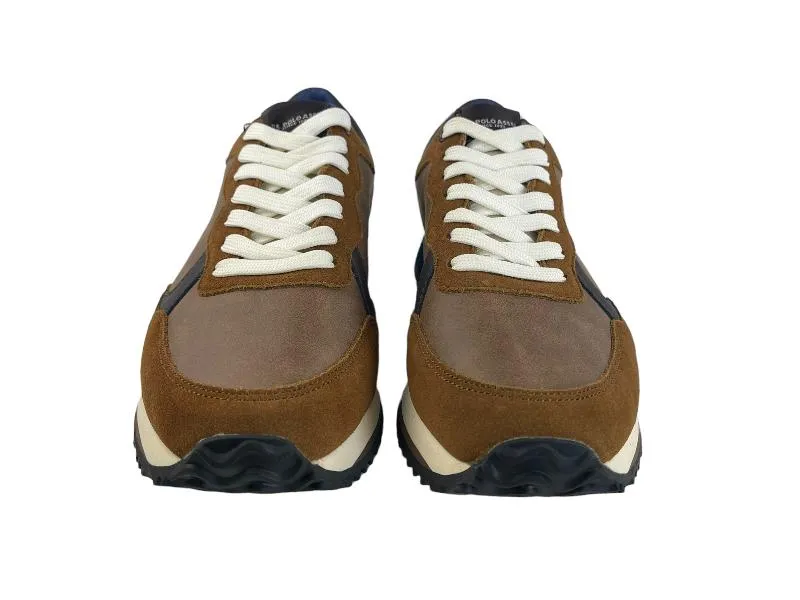 U. S. POLO ASSN. | SNEAKERS (ZAPATILLAS) DE HOMBRE ECOPIEL Y ECOANTE MARRóN STAFFORD