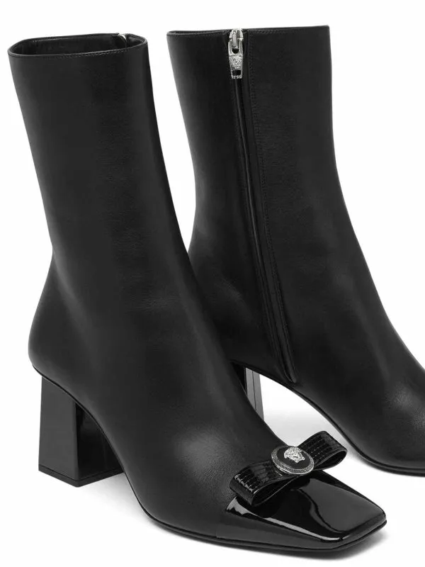 VERSACE BOTINES  NEGRO