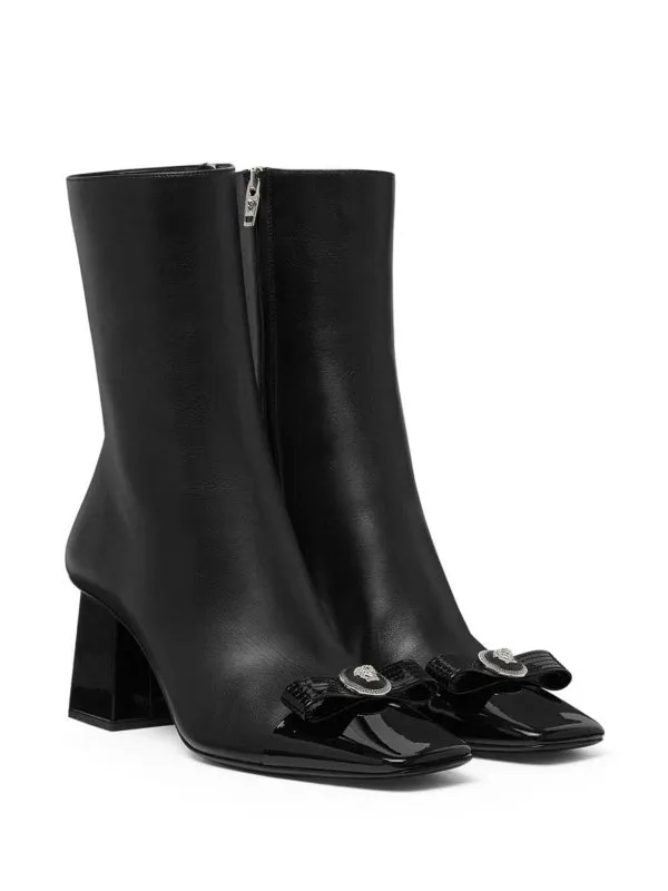 VERSACE BOTINES  NEGRO