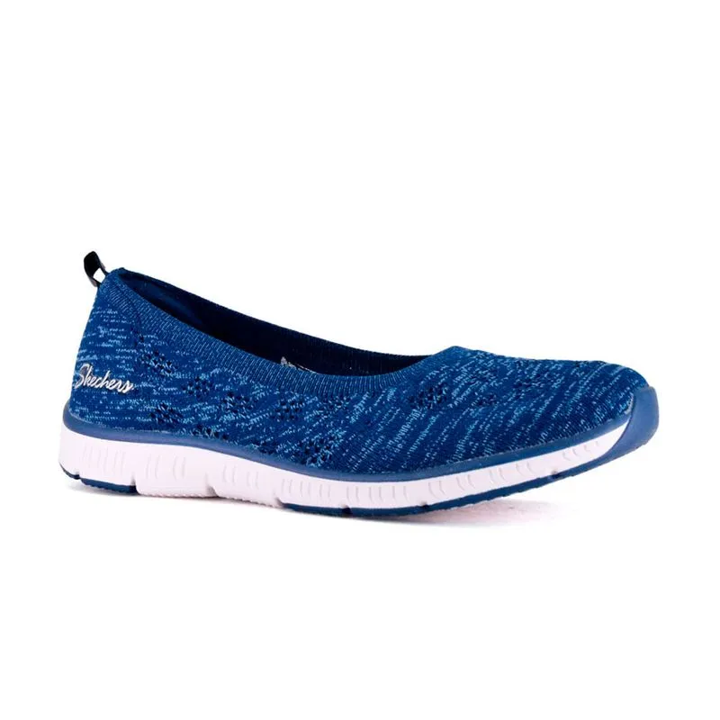 ZAPATO BALERINA SKECHERS BECOOL IN THE MOMENT NAVY