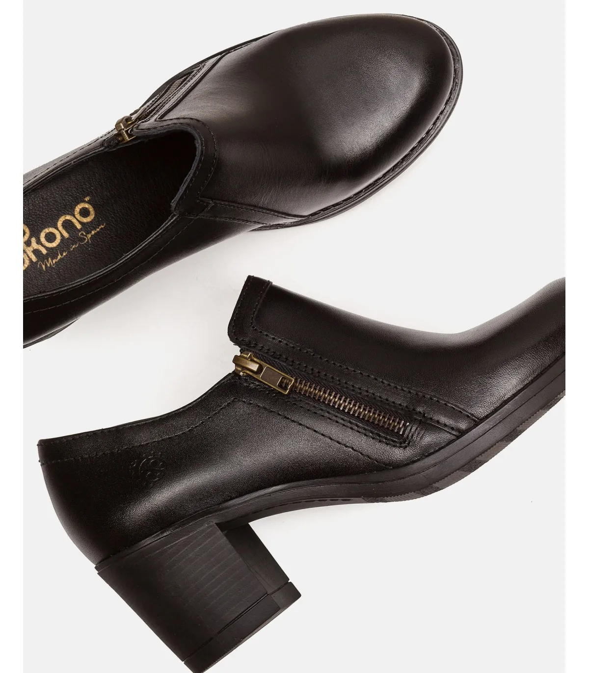 ZAPATO DE TACóN LILLE009 NEGRO