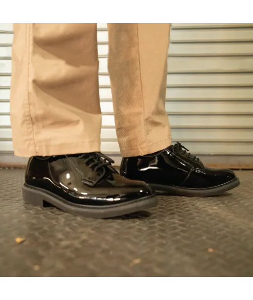 ZAPATO ROTHCO UNIFORM HIGLOSS OXFORD NEGRO
