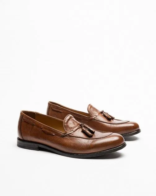 Zapatos con borlas PROF 6746 Camel
