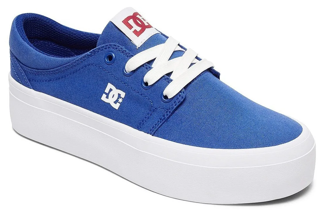 ZAPATOS DC TRASE PLATFORM TX SE  ROY/ROYAL BLUE  WOMEN´S