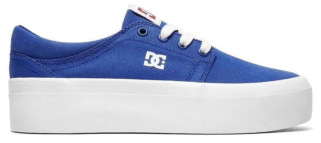 ZAPATOS DC TRASE PLATFORM TX SE  ROY/ROYAL BLUE  WOMEN´S