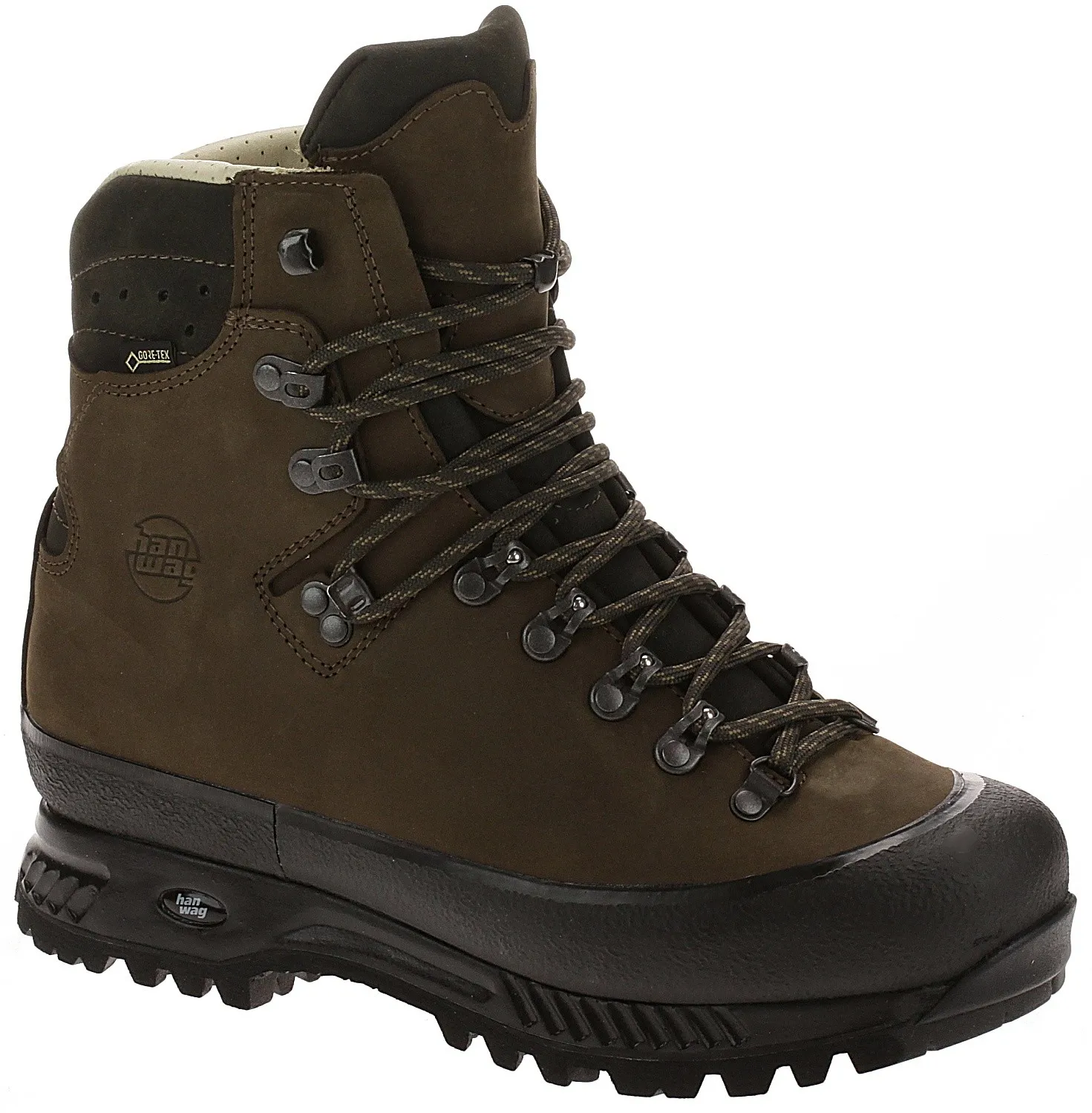 ZAPATOS HANWAG ALASKA GTX  ERDE/BROWN  MEN´S