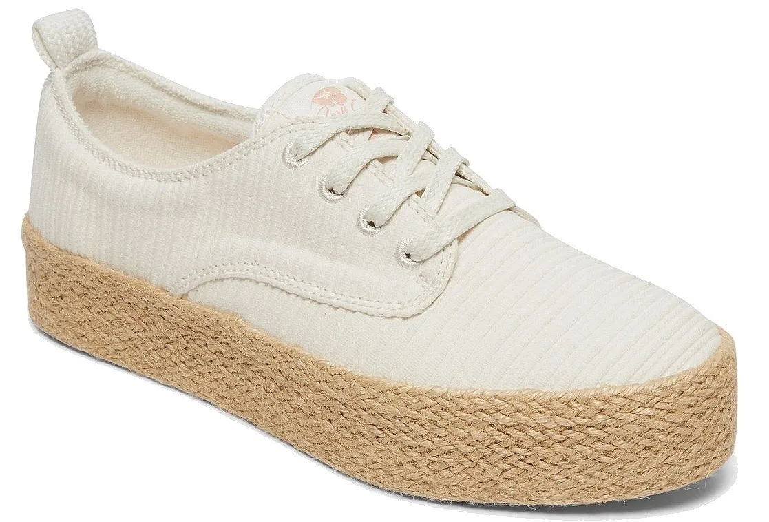 ZAPATOS ROXY SHAKA JUTE  WHT/WHITE  WOMEN´S
