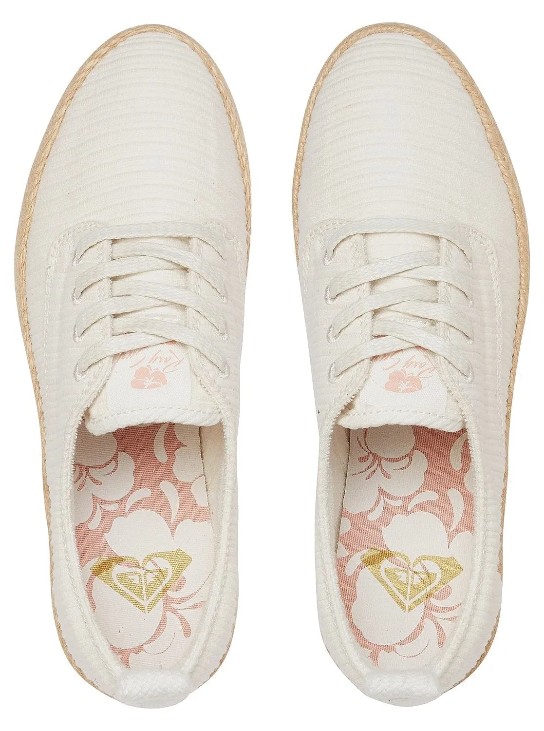 ZAPATOS ROXY SHAKA JUTE  WHT/WHITE  WOMEN´S
