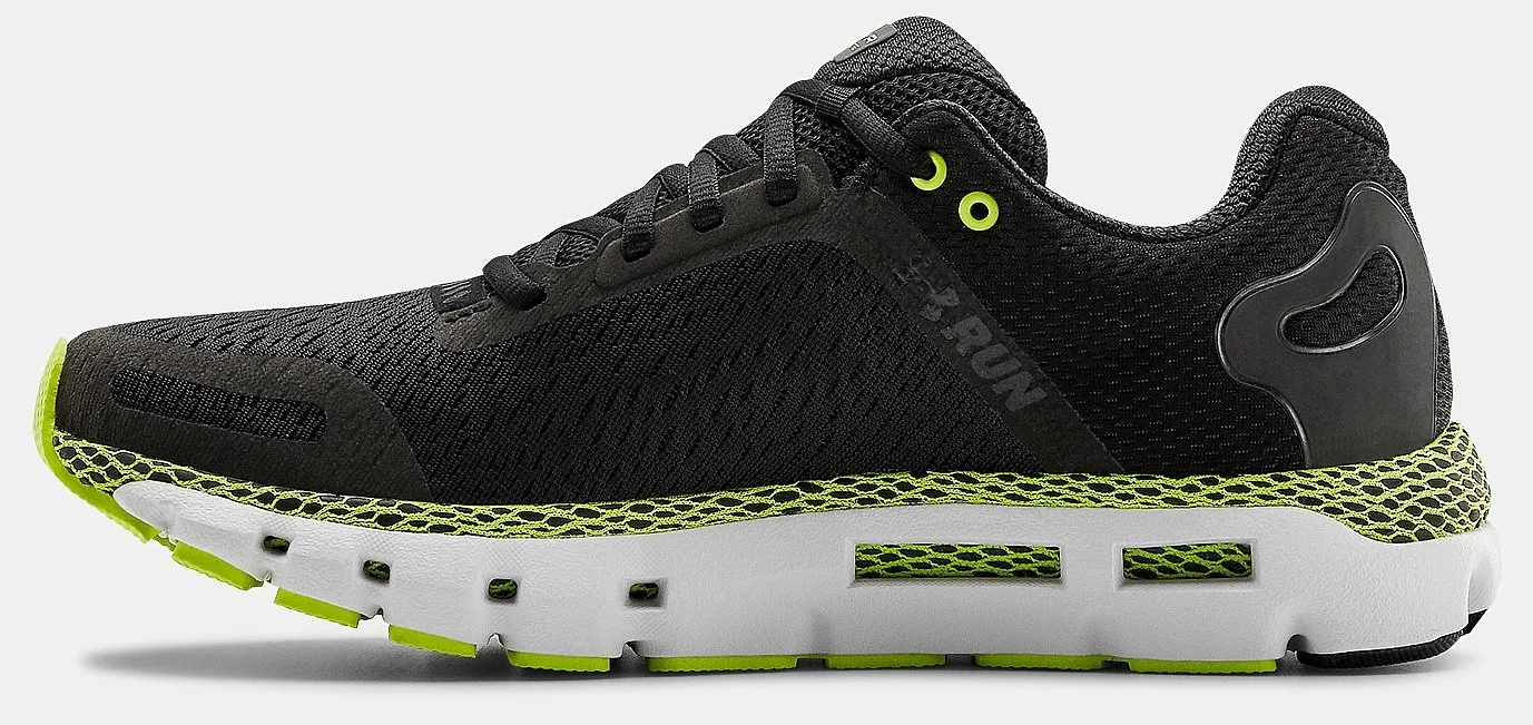ZAPATOS UNDER ARMOUR HOVR INFINITE 2  002/BLACK/GREEN CITRINE/BLACK  MEN´S