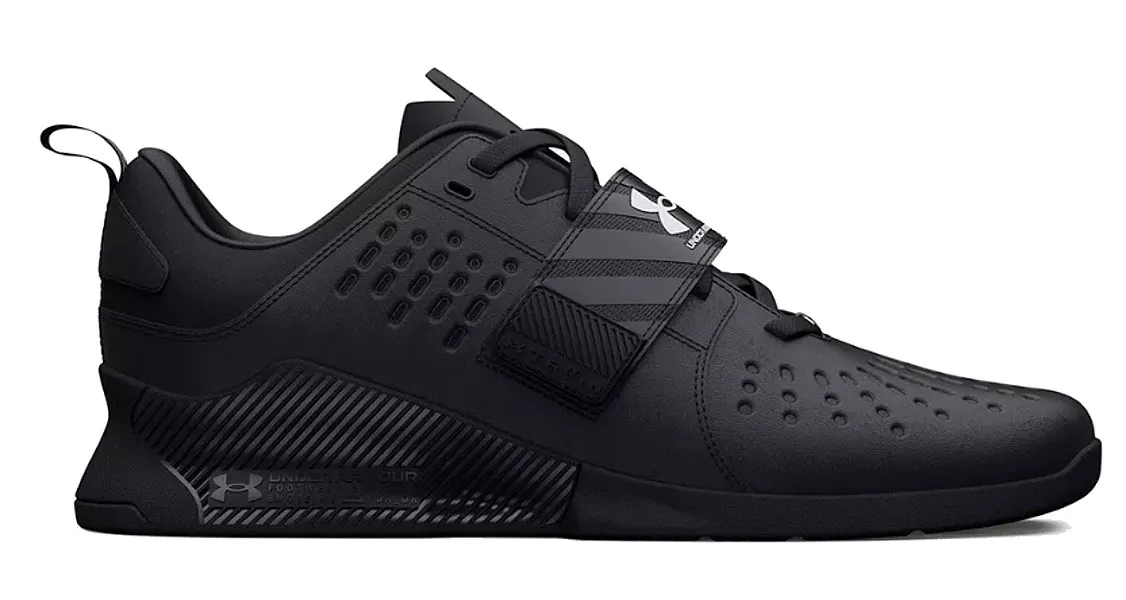 ZAPATOS UNDER ARMOUR REIGN LIFTER  BLACK/WHITE