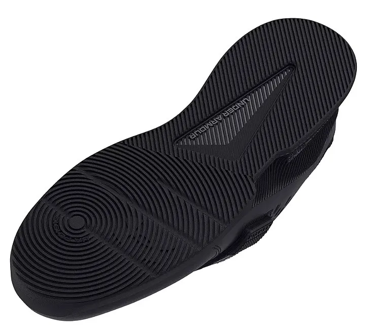 ZAPATOS UNDER ARMOUR REIGN LIFTER  BLACK/WHITE