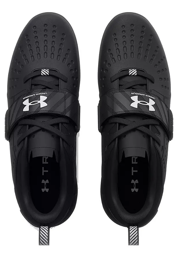 ZAPATOS UNDER ARMOUR REIGN LIFTER  BLACK/WHITE