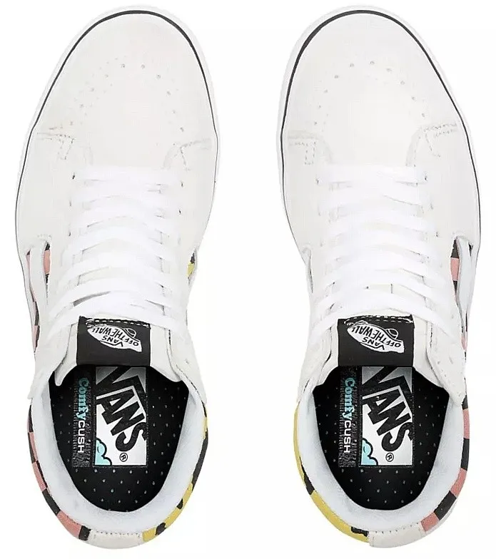 ZAPATOS VANS COMFYCUSH SK8HI  MIXED MEDIA/WHITE/MULTI